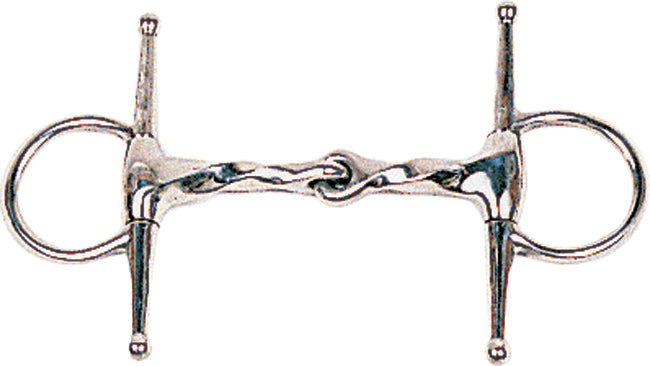 Suffolk Slow Twist Full Cheek Snaffle Bit