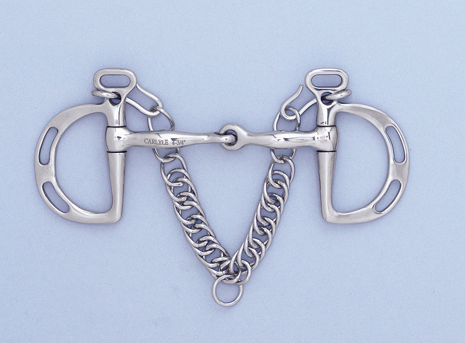 JP by Korsteel Jointed Uxeter Kimberwick Bit