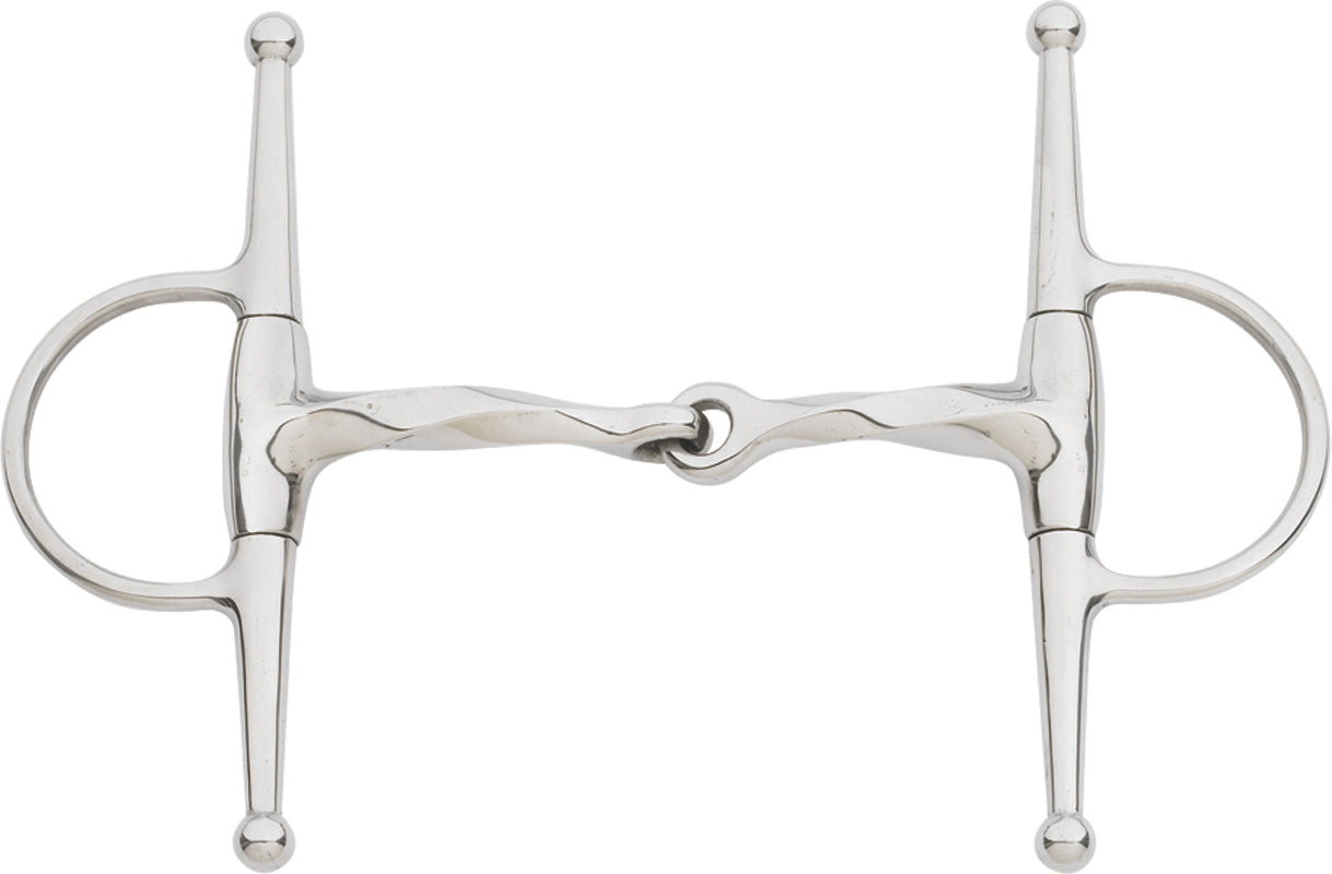 JP by Korsteel Slow Twist Full Cheek Snaffle Bit