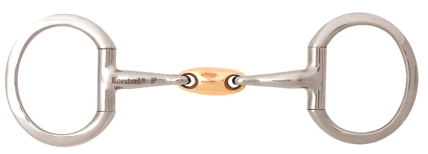 JP by Korsteel Copper Oval Link Eggbutt Bit