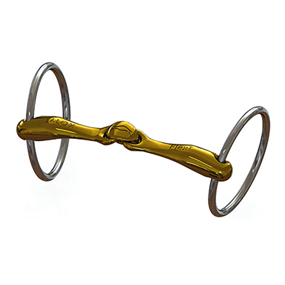 Neue Schule Turtle Tactio with Flex Loose Ring Bit - 16 mm mouth; 55 mm rings