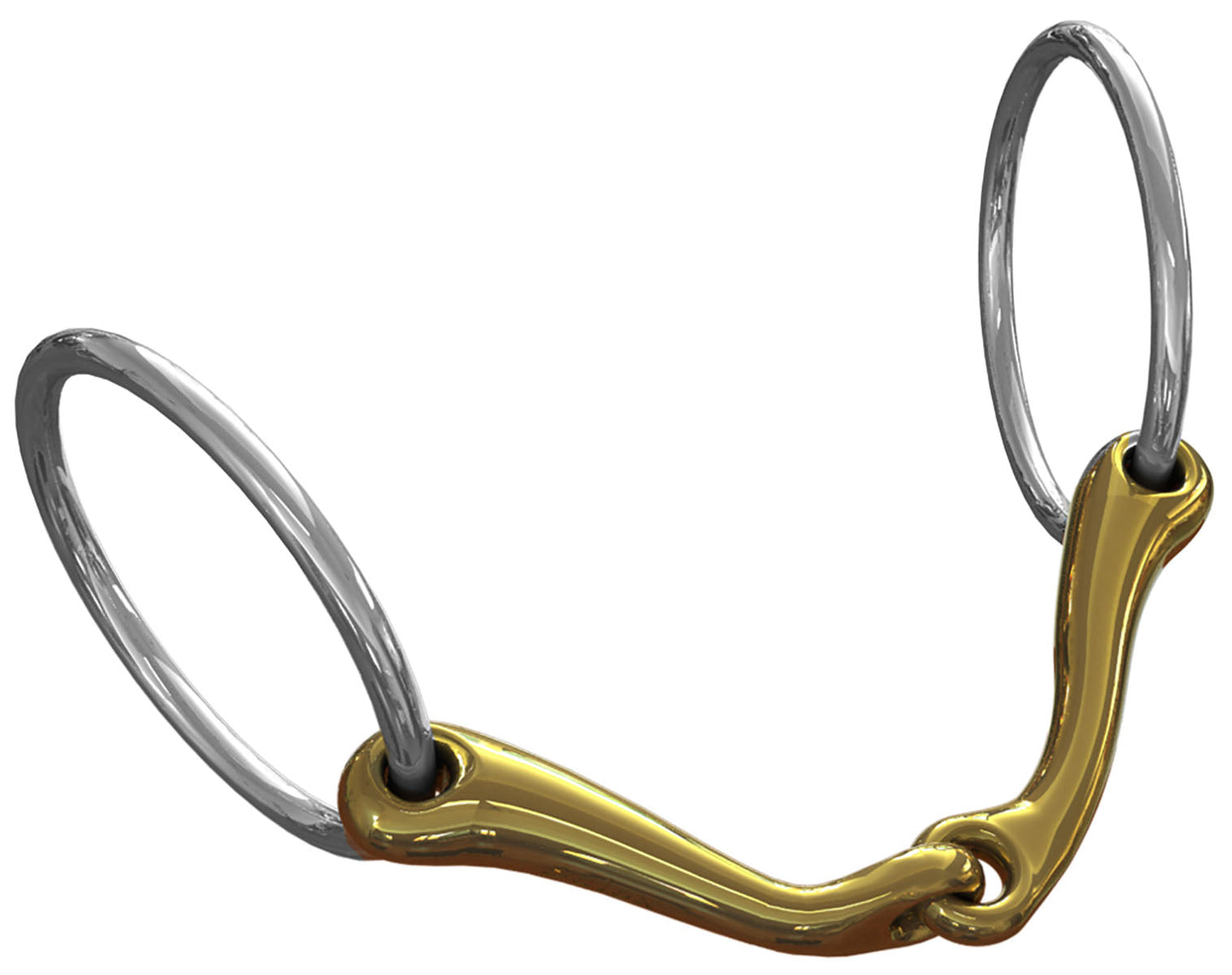 Neue Schule Demi Anky Loose Ring Bit - 14 mm mouth; 70 mm rings