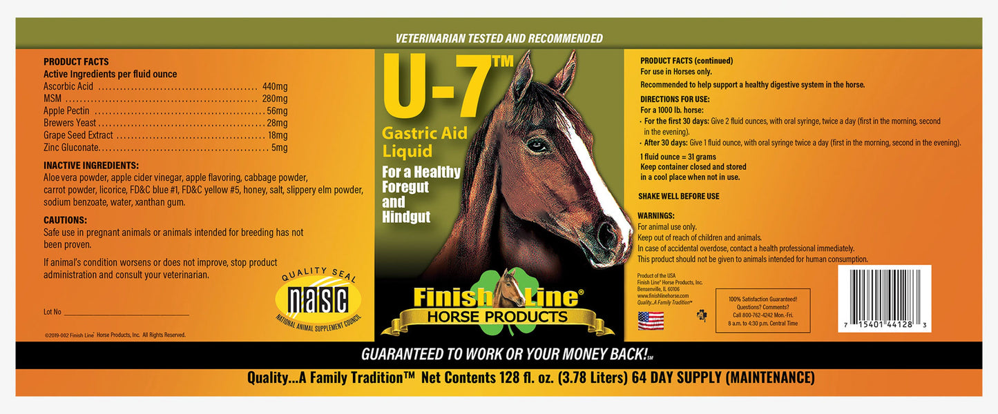 Finish Line U-7 Gastric Aid Liquid
