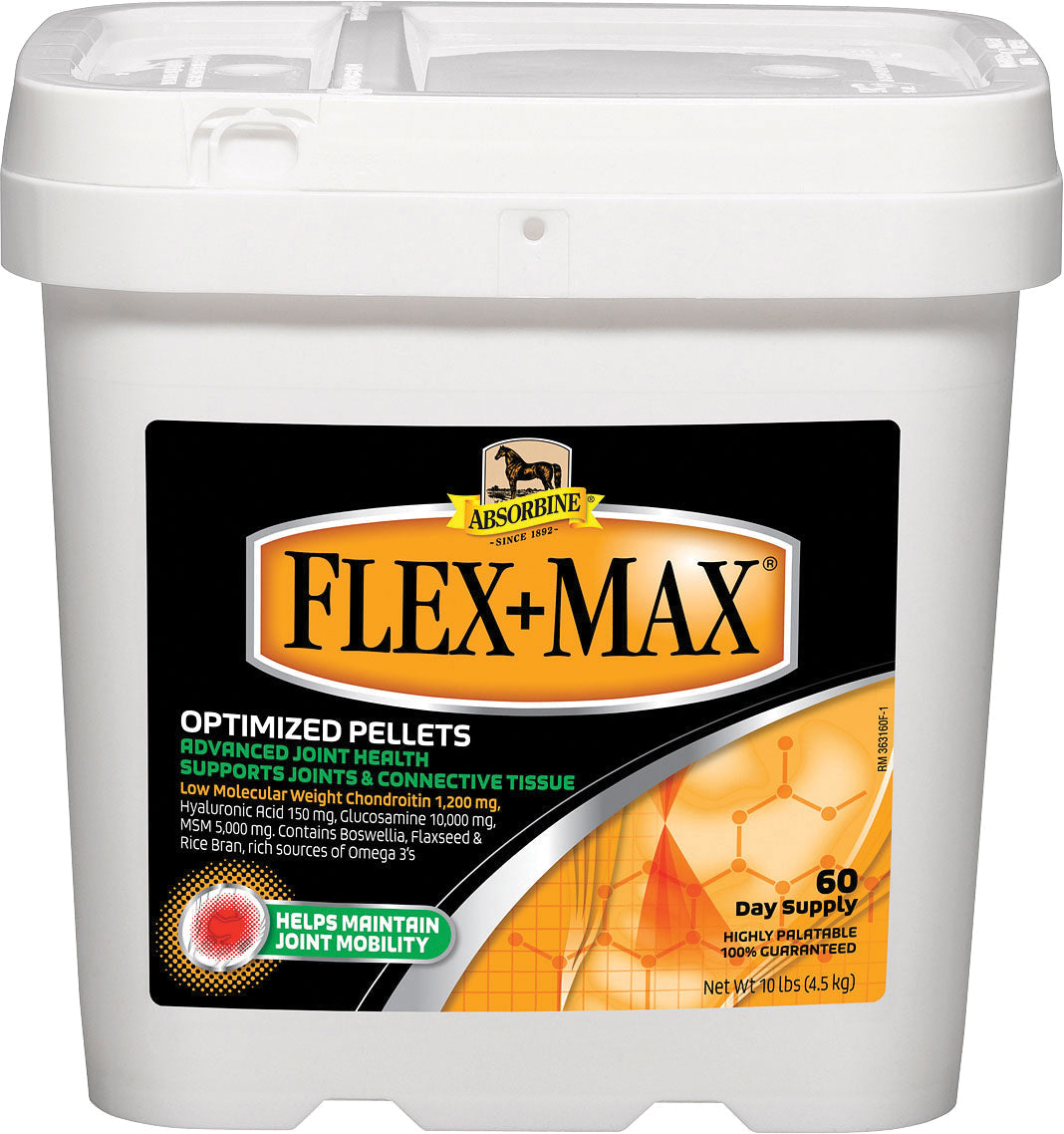 Absorbine Flex+Max Advanced Joint Health Optimized Pellets, 5 Pounds