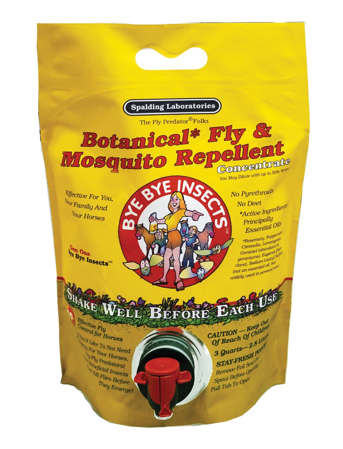 Bye Bye Insects Fly & Mosquito Repellent Refill