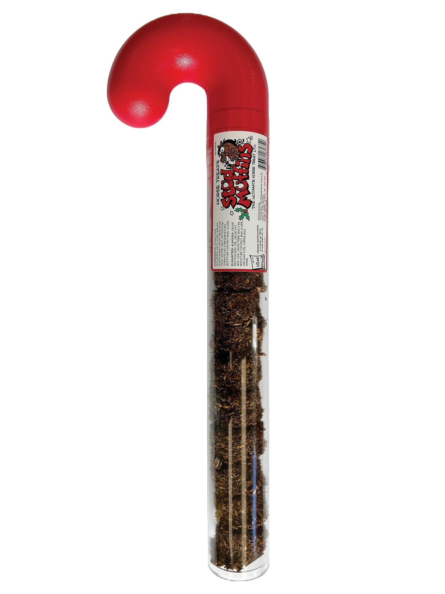 Stud Muffins 10 Ounce Candy Cane Tube