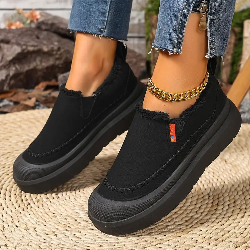 Women's Warmth Slip-On Winter Boots