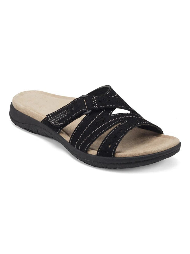 Leather Soft Footbed Orthopedic Arch-Support Slippers