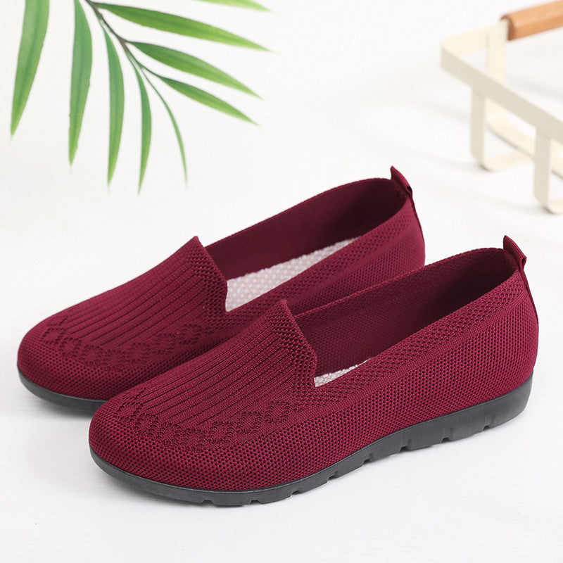🔥Women's Stylish Knit Mesh Slip-on Sneakers