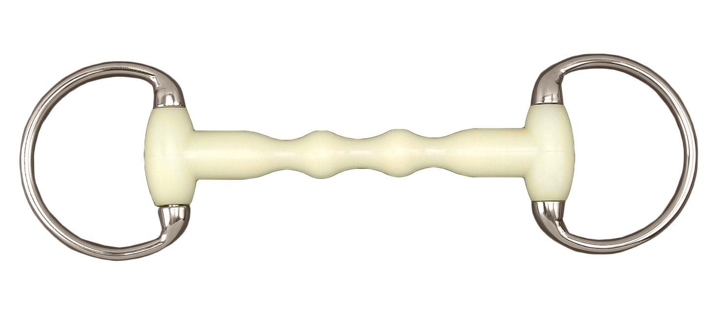 Happy Mouth Bits Shaped Mullen Mouth Eggbutt Bit