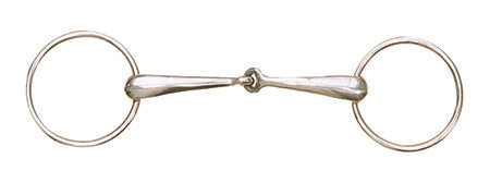 Centaur Solid Mouth Loose Ring Snaffle Bit