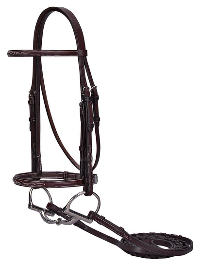 Suffolk Hunter Fancy-Stitched Bridle