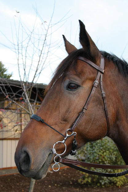 Myler 3-Ring Combo Low Port Comfort Snaffle MB 04