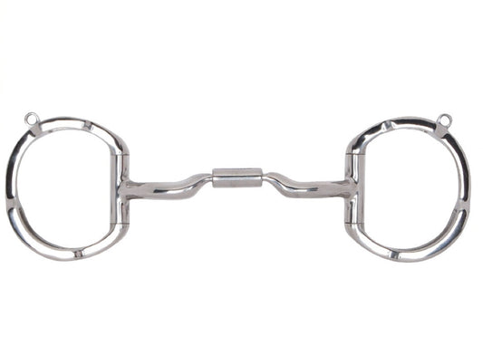 Myler Eggbutt with Hooks, MB 04 Low Port Comfort Snaffle