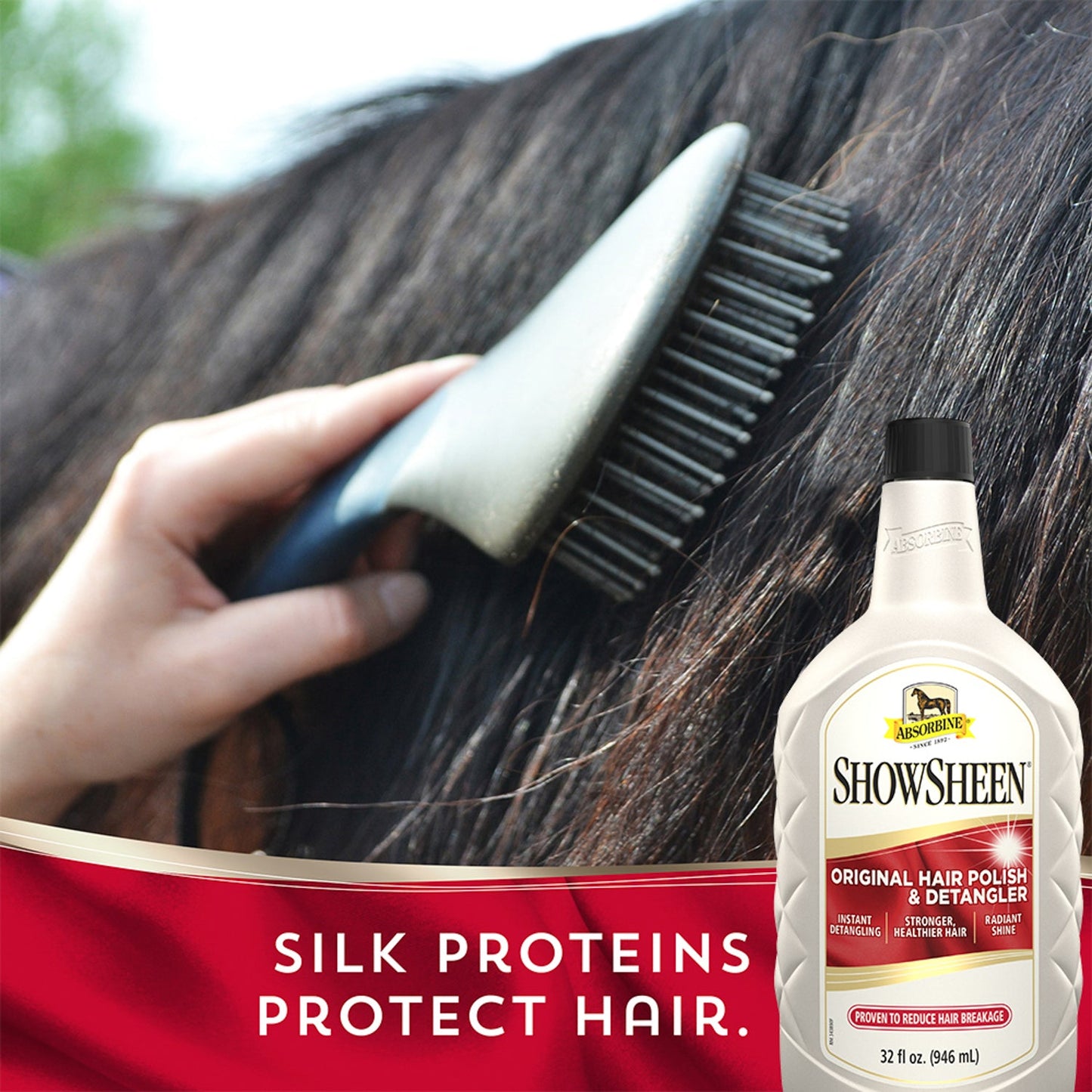 Absorbine ShowSheen Hair Polish & Detangler