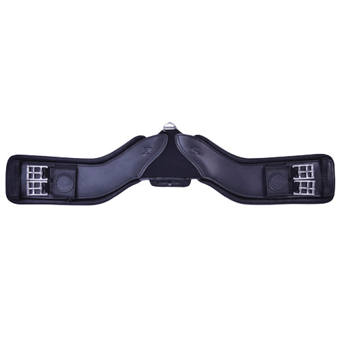 Total Saddle Fit StretchTec Shoulder Relief Dressage Girth with Leather Liner
