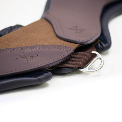 Total Saddle Fit StretchTec Shoulder Relief Dressage Girth with Leather Liner