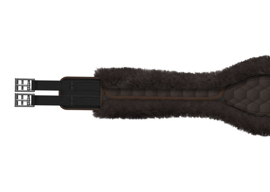 E.A. Mattes Contoured Long Girth with Detachable Cover