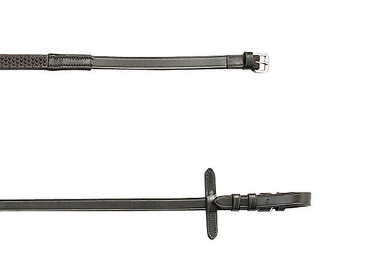 Suffolk Flex Grip Rubber Reins with Buckles