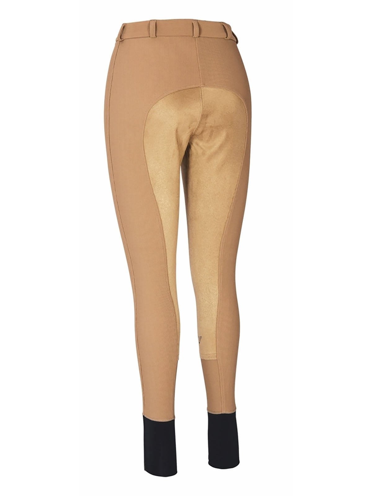 TuffRider Ladies’ Ribb Low-Rise Pull-On Knee-Patch Breech