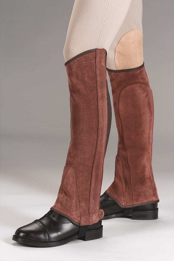 Riding Sport Suede Half Chaps