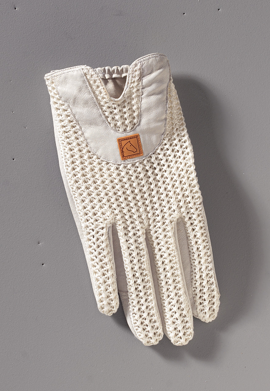 SSG Lycrochet Horseshoe Back Gloves