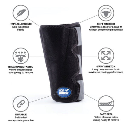 Ice Horse Hock Wraps - Pair