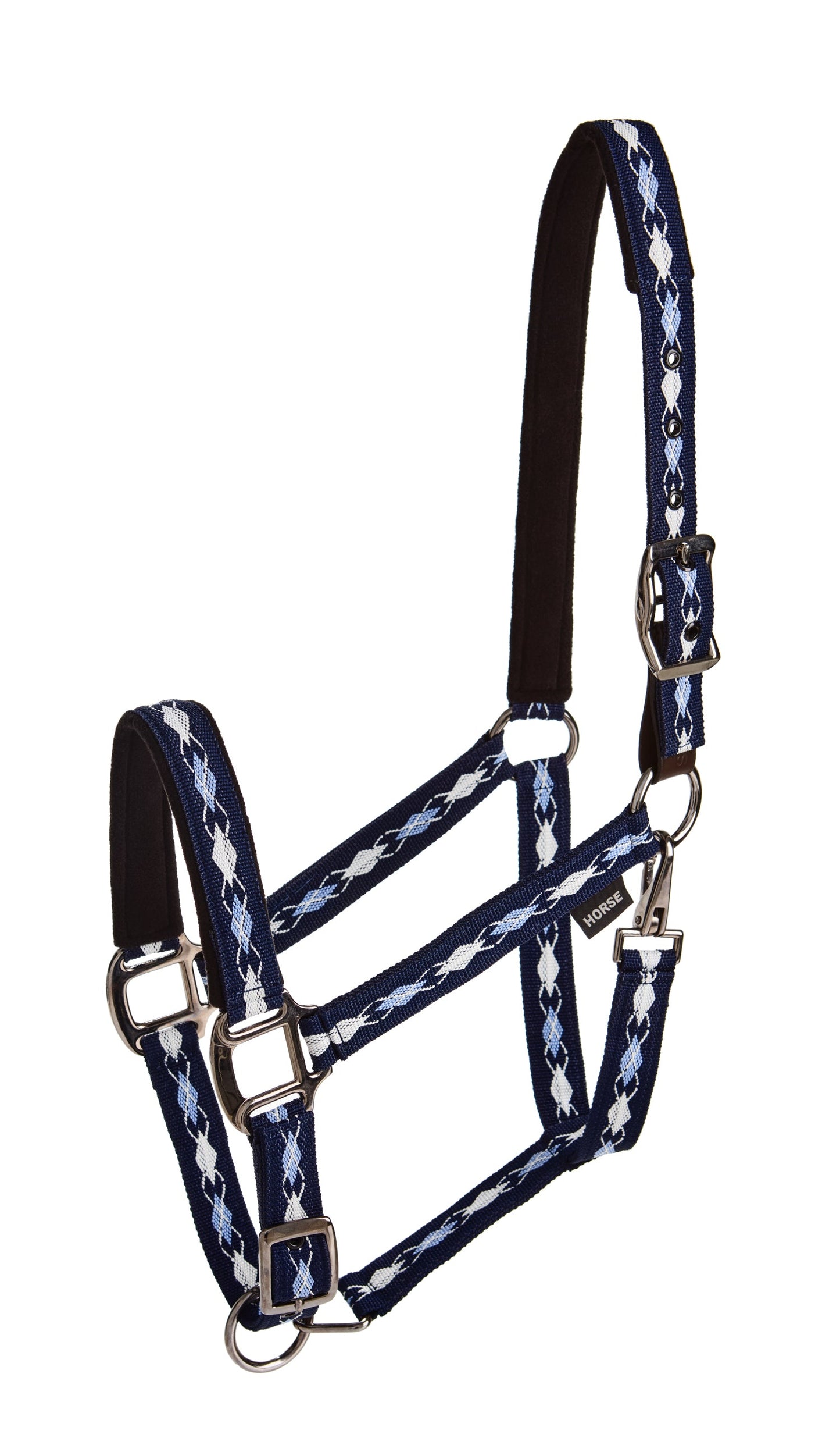 Woven Argyle Breakaway Halter