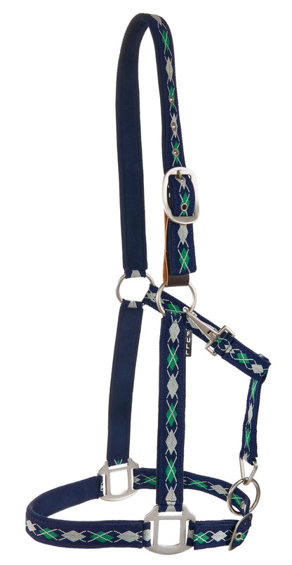 Suffolk Woven Argyle Breakaway Halter