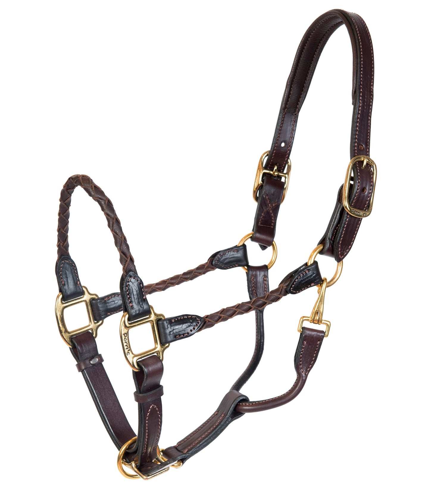 Perri’s Braided Leather Halter