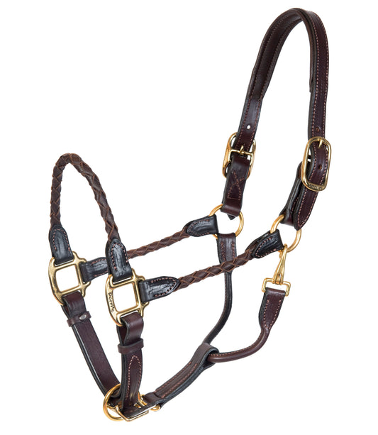 Perri’s Braided Leather Halter