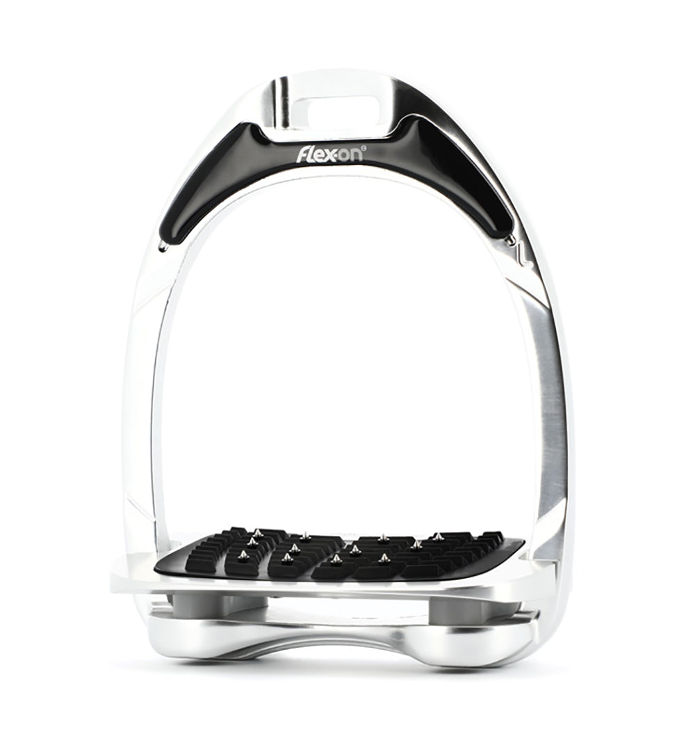 Flex-On Aluminum Inclined Ultra Grip Stirrups
