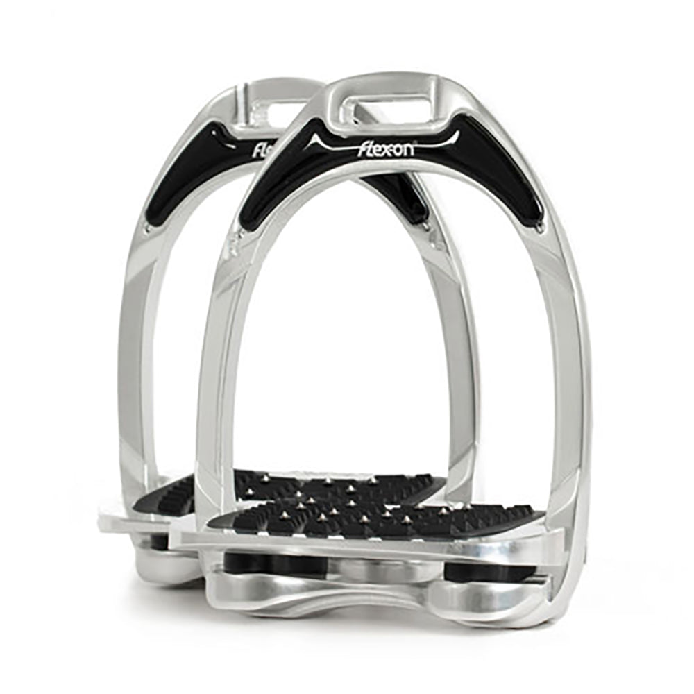 Flex-On Aluminum Inclined Ultra Grip Stirrups