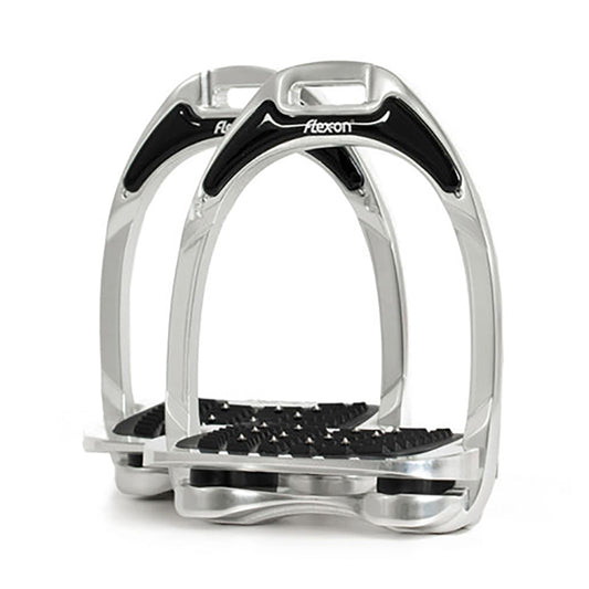 Flex-On Aluminum Inclined Ultra Grip Stirrups