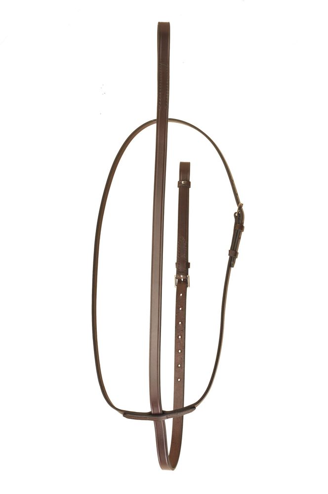 Tory Leather Company 3/4" Wide Bridle Leather Standing Martingale