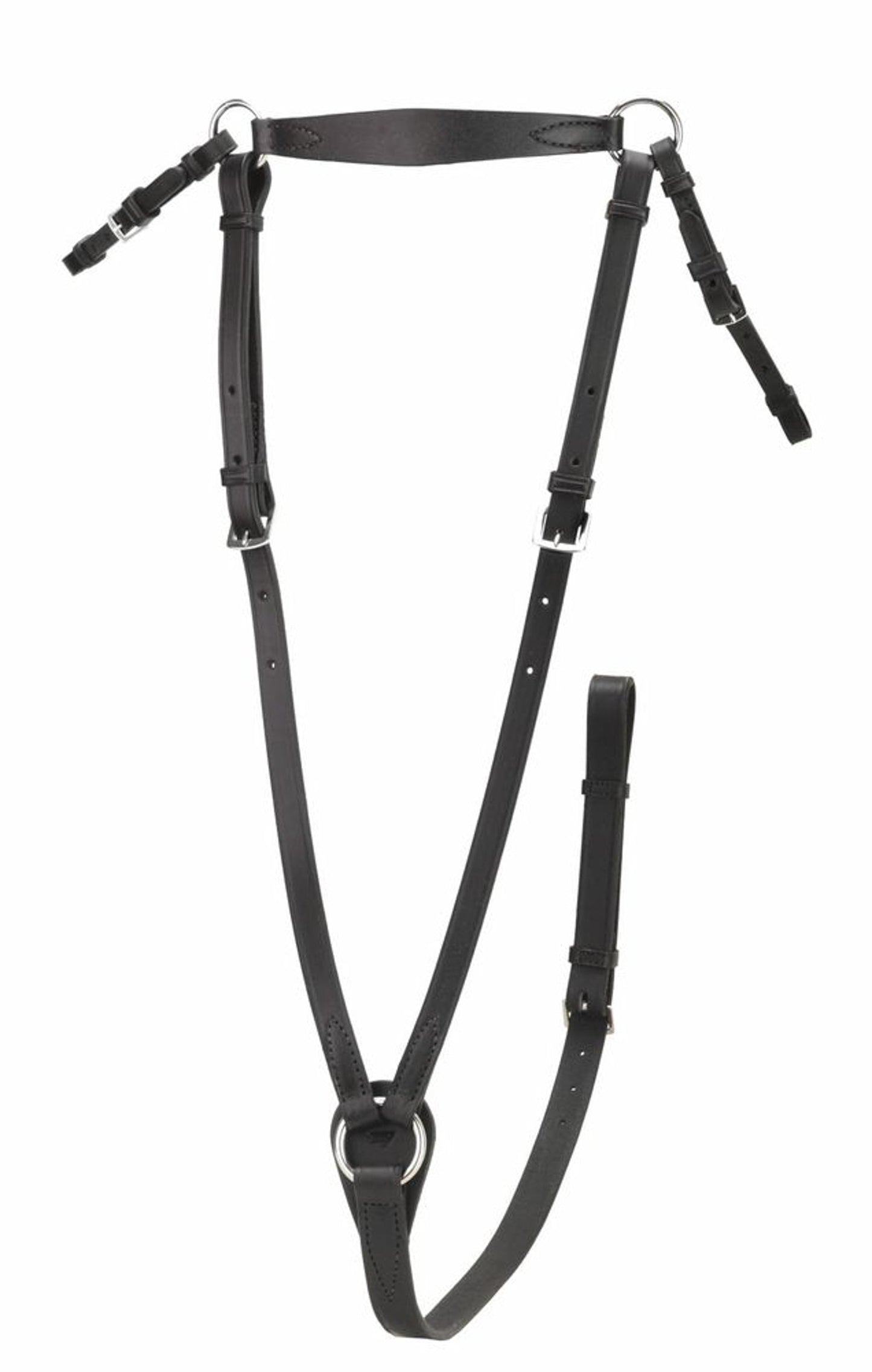 Tory Leather Company Heavy-Duty Hunt Breastplate with Stainless Steel