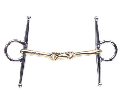 Neue Schule Pony Tranz Angled Lozenge Full Cheek Bit - 10 mm mouth
