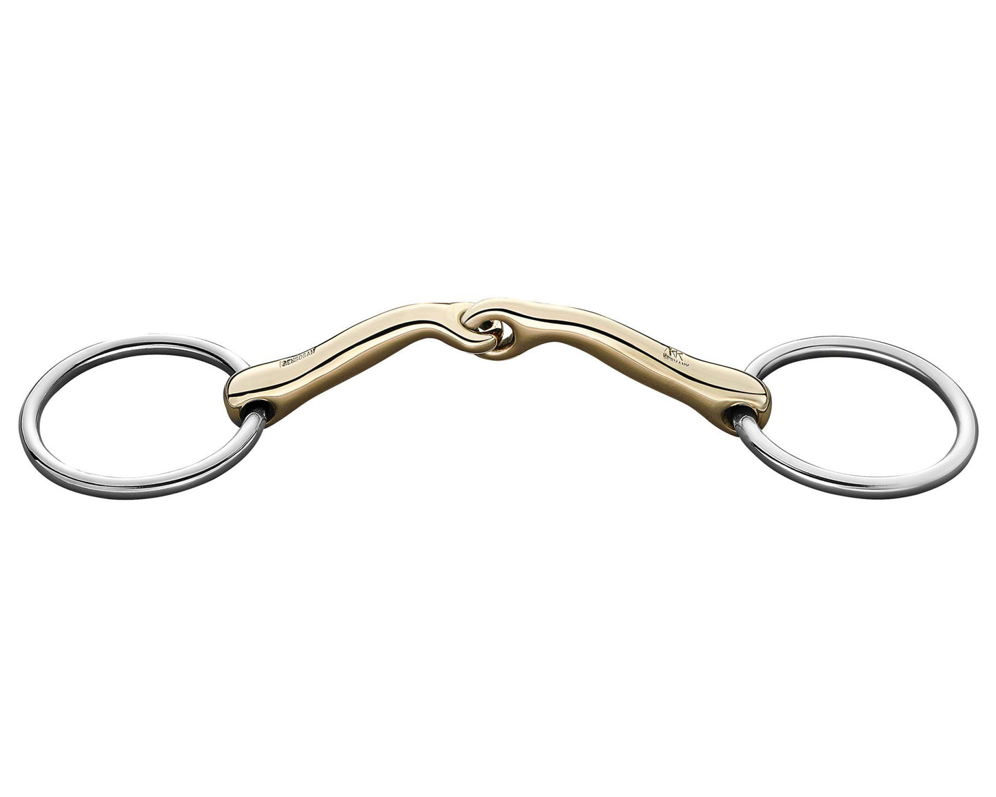 Herm Sprenger Sensogan KK Bradoon -14mm mouth; 55mm rings