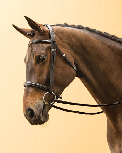 Suffolk Single Crown Classic Dressage Bridle