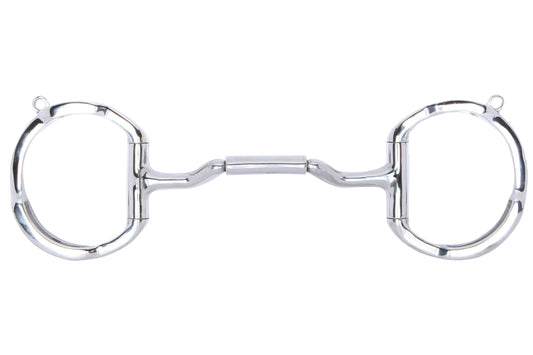 Myler Eggbutt with Hooks Mullen Forward Tilt Low Ported Barrel MB 36