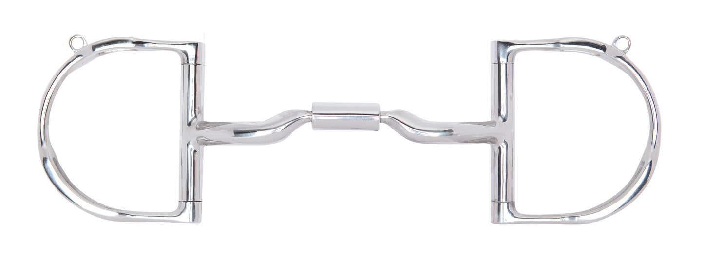 Myler Low Port Medium D-Ring MB 04 with Hooks