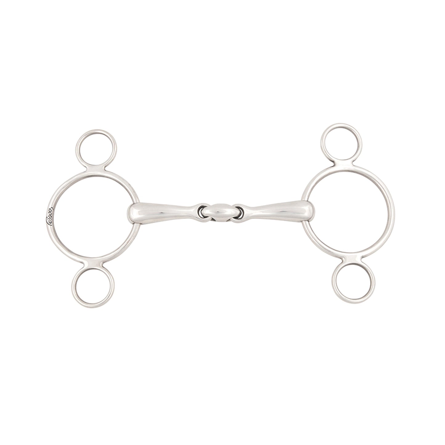 Metalab Magic System Double-Jointed French Link Continental Gag Bit