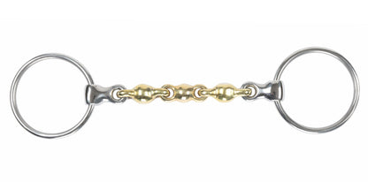 Shires Brass Alloy Loose Ring Waterford Bit