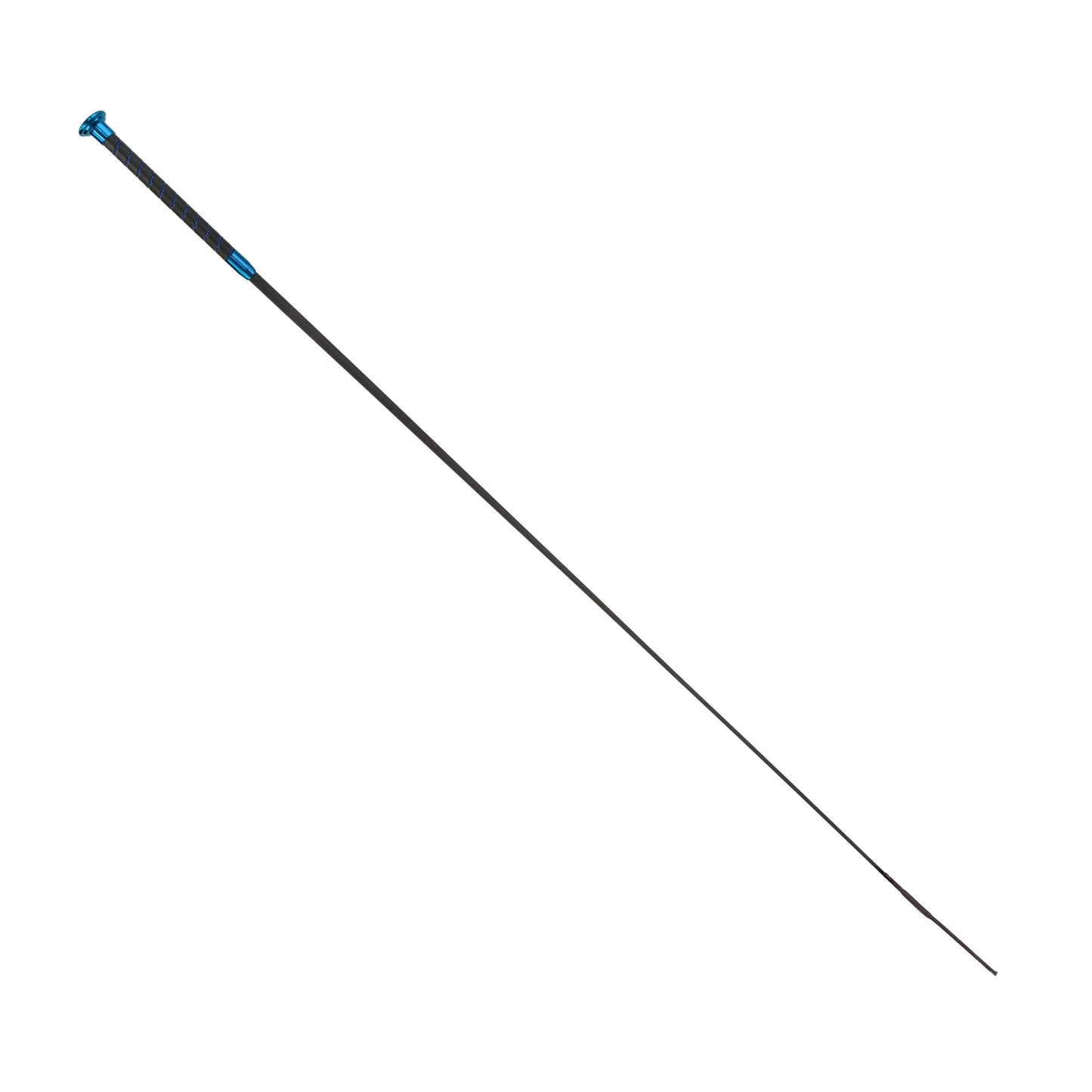 Fleck Silk Touch Crystal Blue Dressage Whip