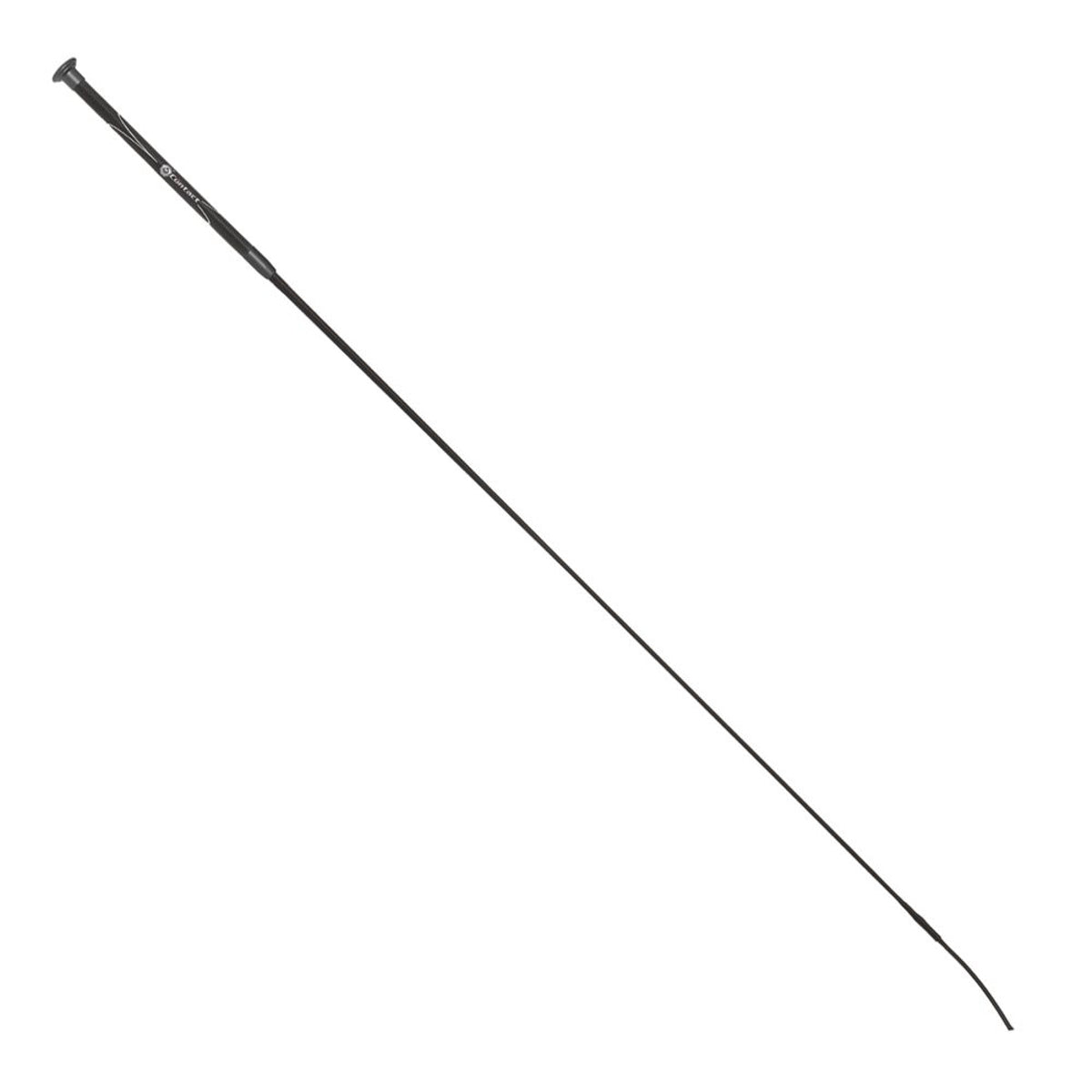 Fleck Contact Dressage Whip with Graphite Trim