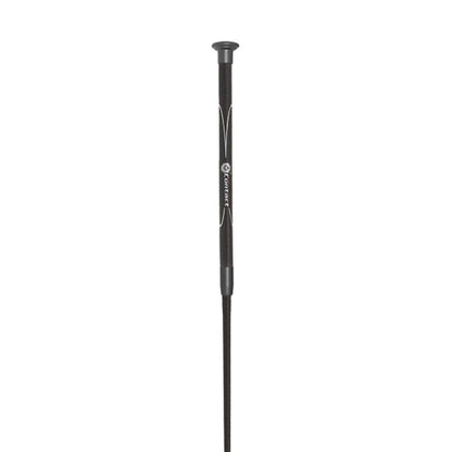 Fleck Contact Dressage Whip with Graphite Trim