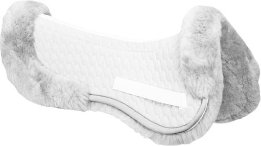 E.A. Mattes Platinum Dressage Half Pad with Rear Trim