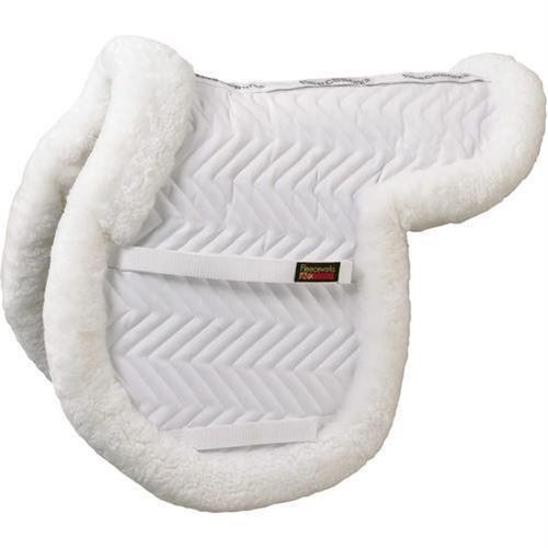 Fleeceworks Show Hunter Sheepskin Trim Pad with Perfect Balance Technology