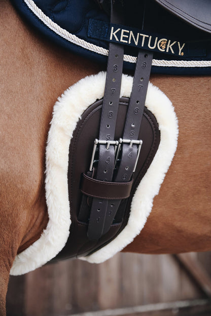 Kentucky Horsewear Vegan Anatomic Sheepskin Short Girth