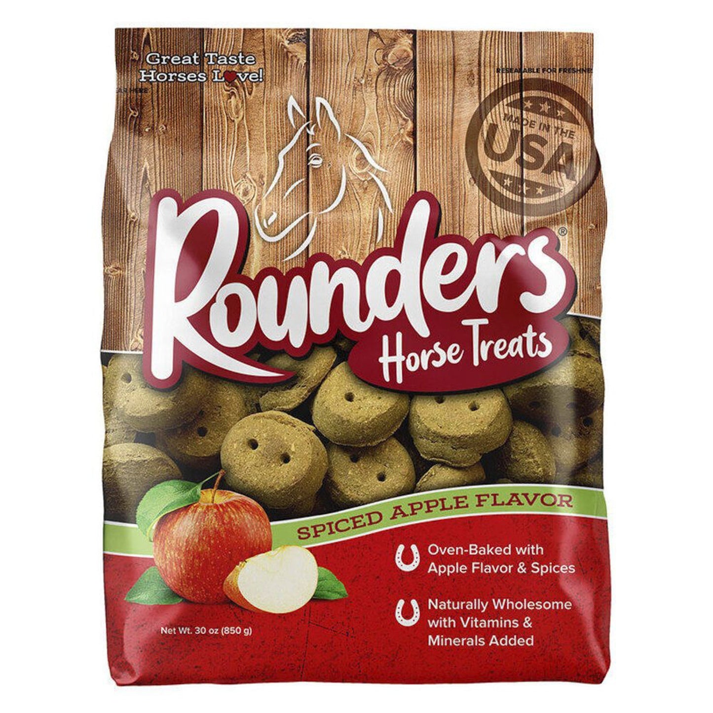 Rounders Apple Horse Treats